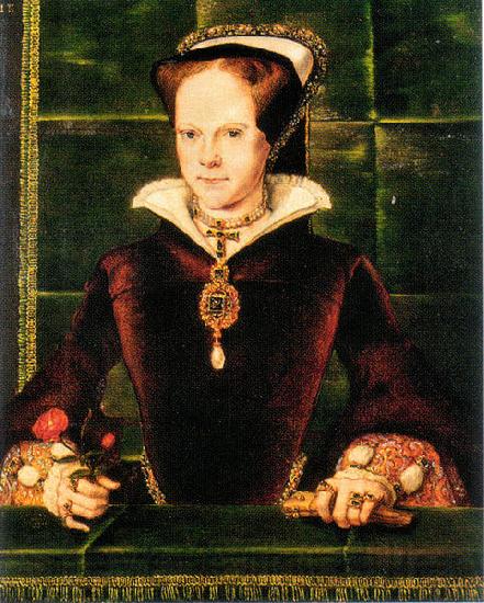 Hans Eworth Mary I of England France oil painting art